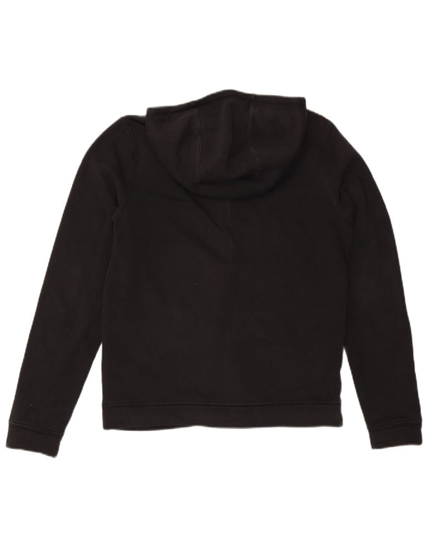 Nike Jungen-Kapuzenpullover mit normaler Passform und Reißverschluss, 13–14 Jahre, XL, Schwarz, Farbblock