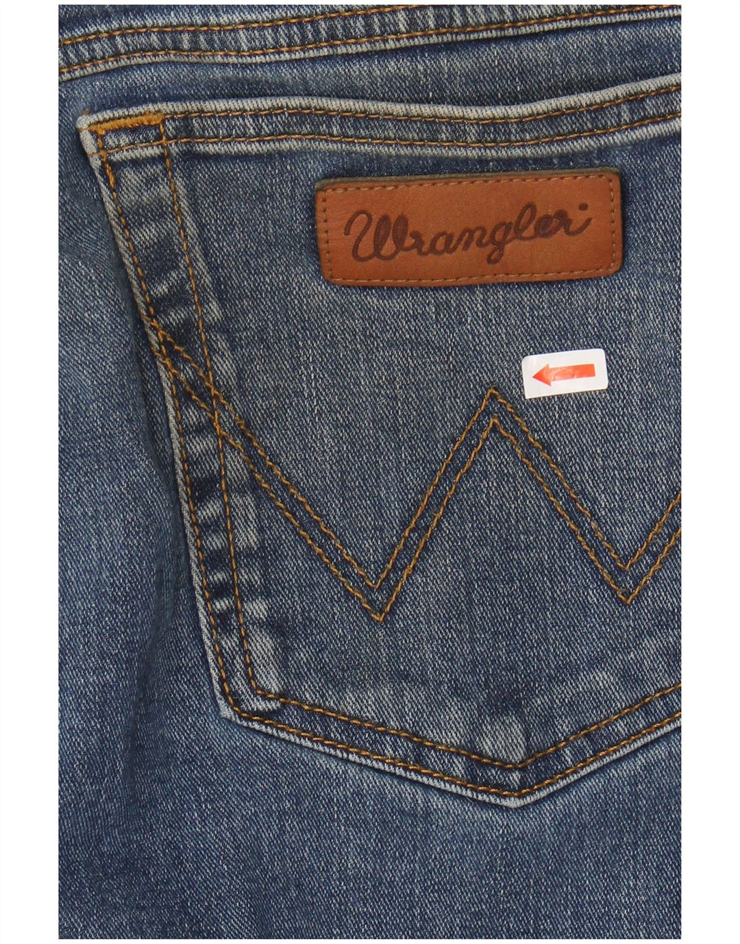 WRANGLER Herren Texas Straight Jeans W28 L30 Blau