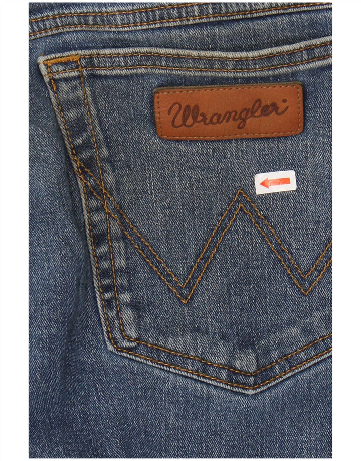 WRANGLER Herren Texas Straight Jeans W28 L30 Blau