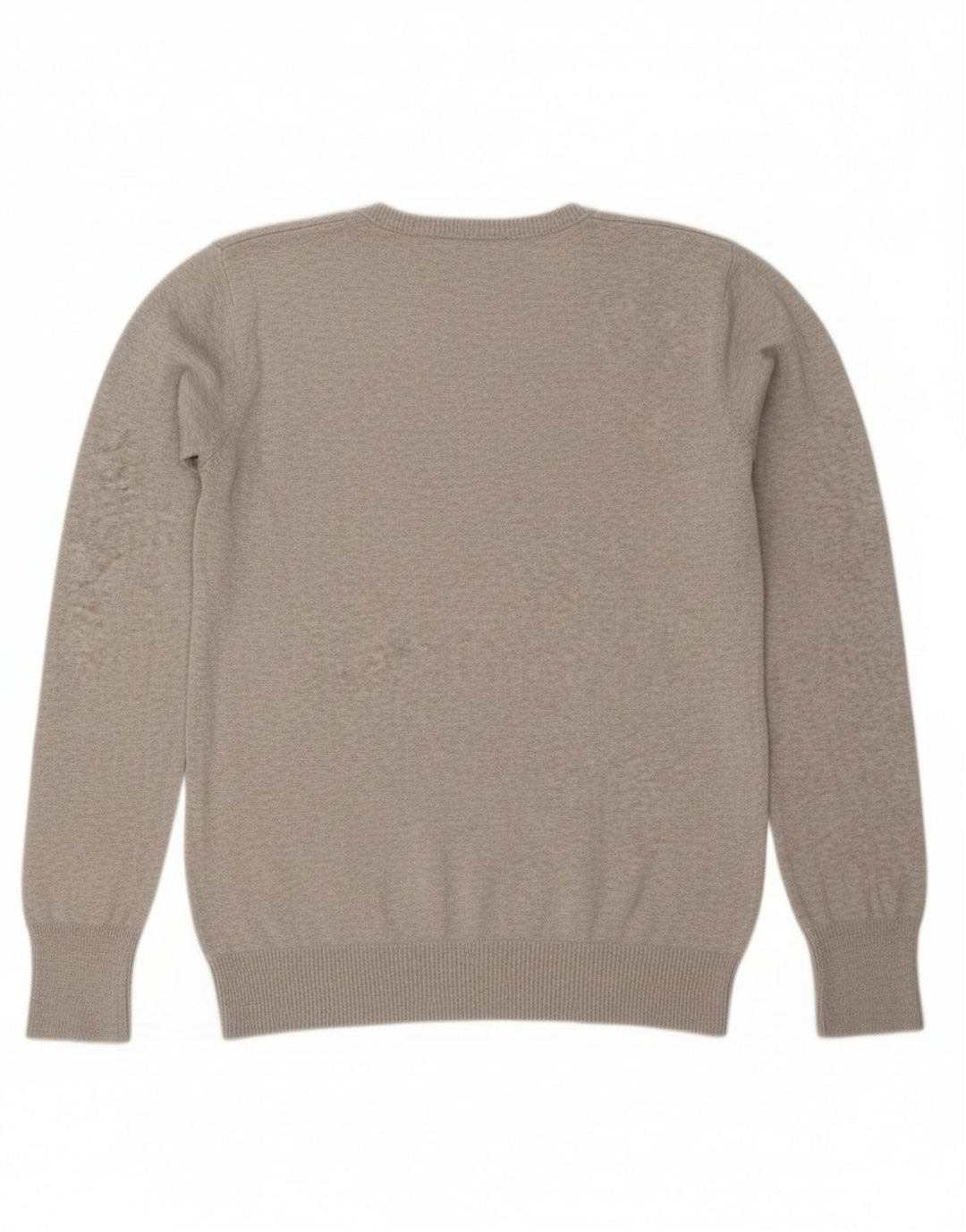 Diesel Damen Pullover mit V-Ausschnitt, UK 14, Mittelgrau