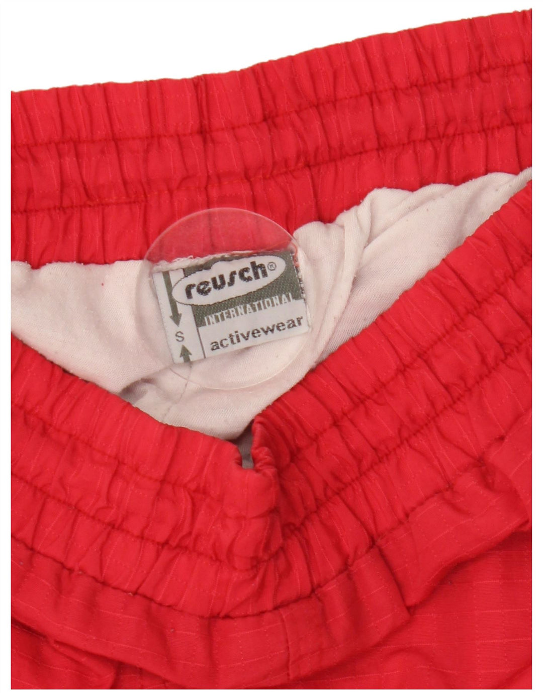 Reusch Herren-Trainingshose, Jogginghose, klein, rot, Colourblock-Polyamid