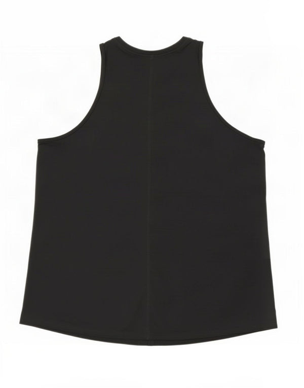 Nike Damen Dri Fit Weste Top UK 20 2XL Schwarz Polyester
