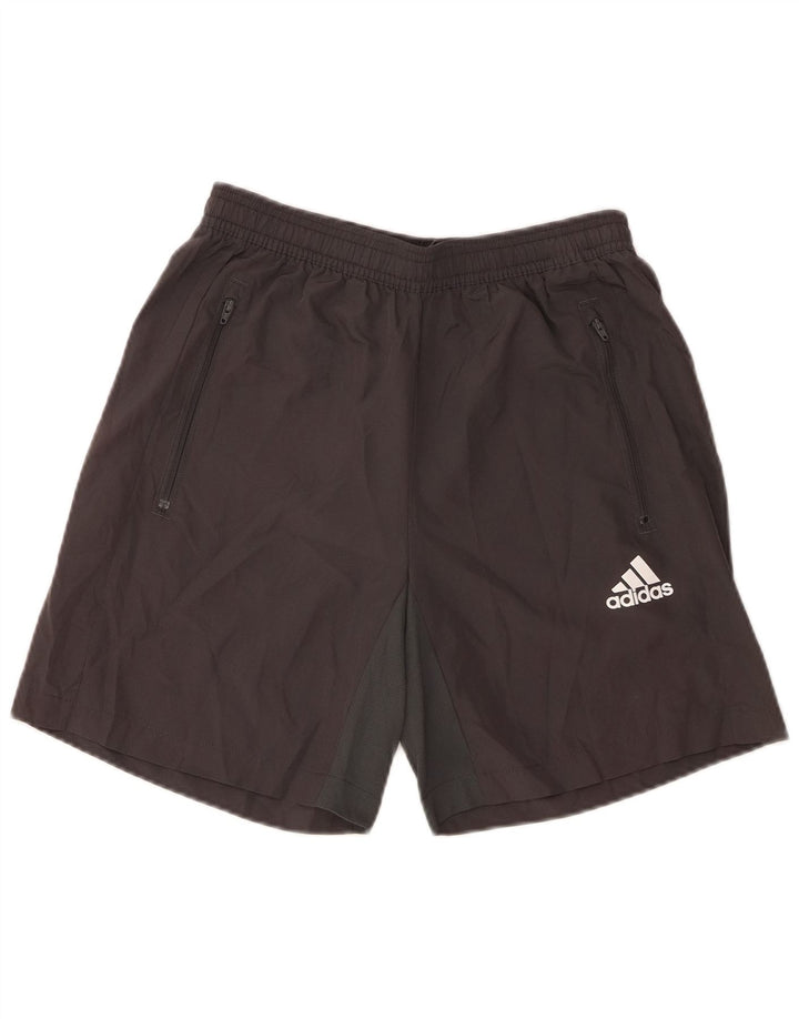 Adidas Herren Aeroready Sport Shorts Small Grau Polyester