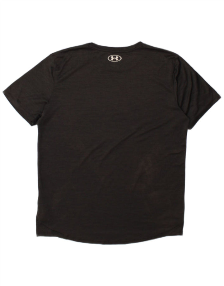 Under Armour Jungen-T-Shirt mit Grafik, 13–14 Jahre, XL, grau geflecktes Polyester