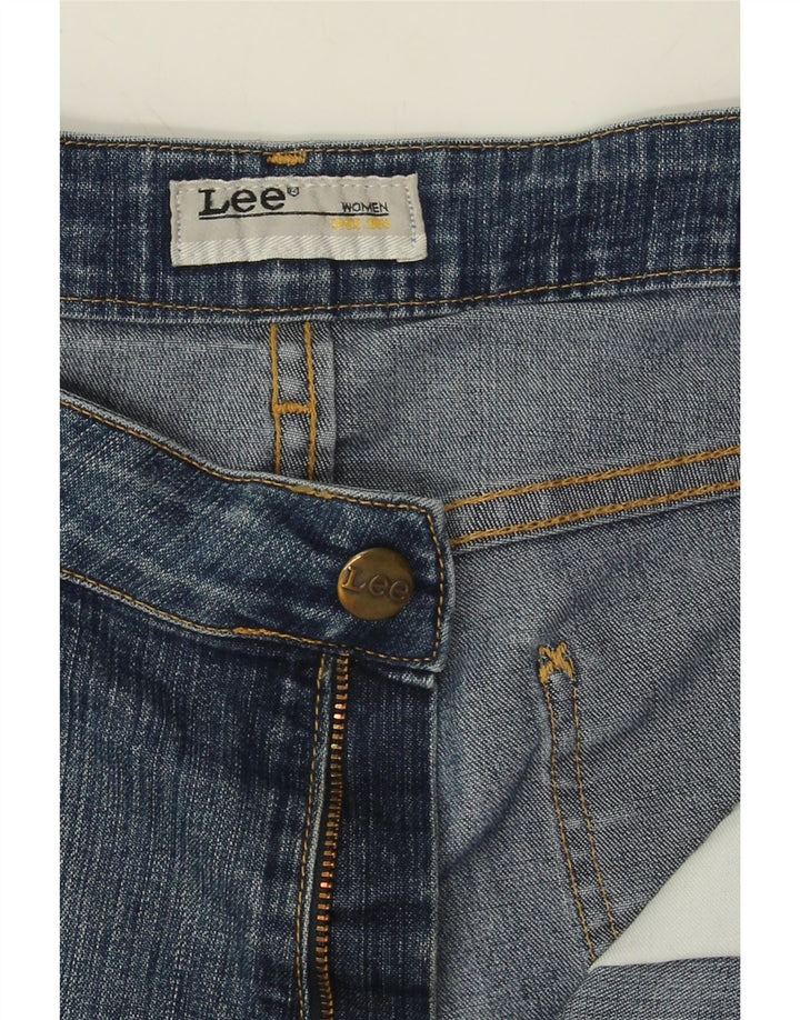 LEE Womens Cameron Cropped Jeans W36 L26 Blue Cotton Vintage Lee and Second-Hand Lee from Messina Hembry 