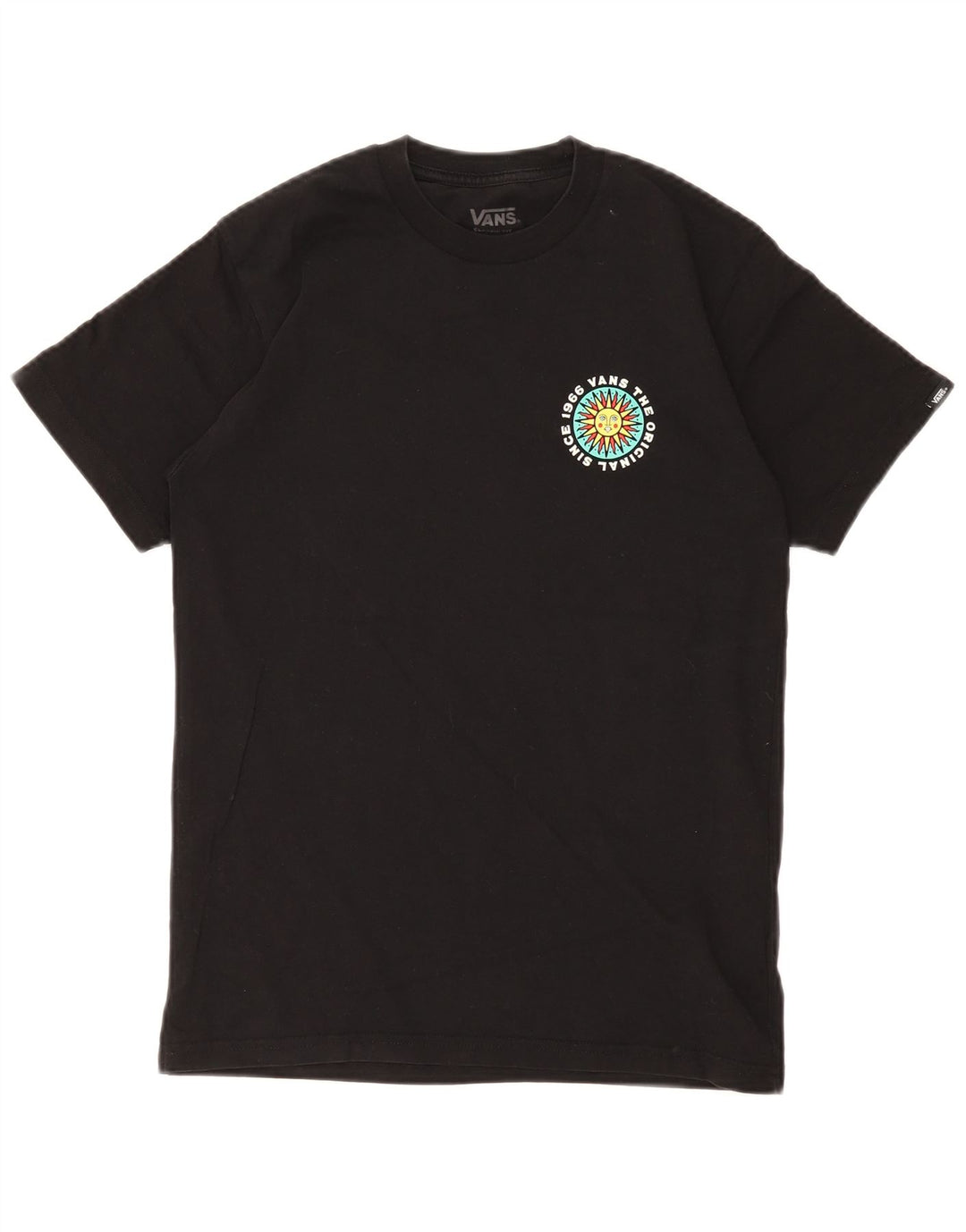 Vans Herren-T-Shirt mit klassischer Passform, Grafik, Größe S, Schwarz, Baumwolle
