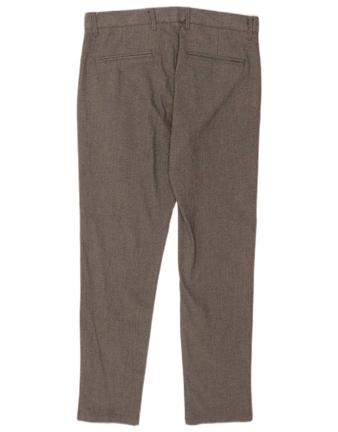 Zara Slim Chino-Hose für Herren, EU 38, Größe S, W30, L27, Grau, Polyester