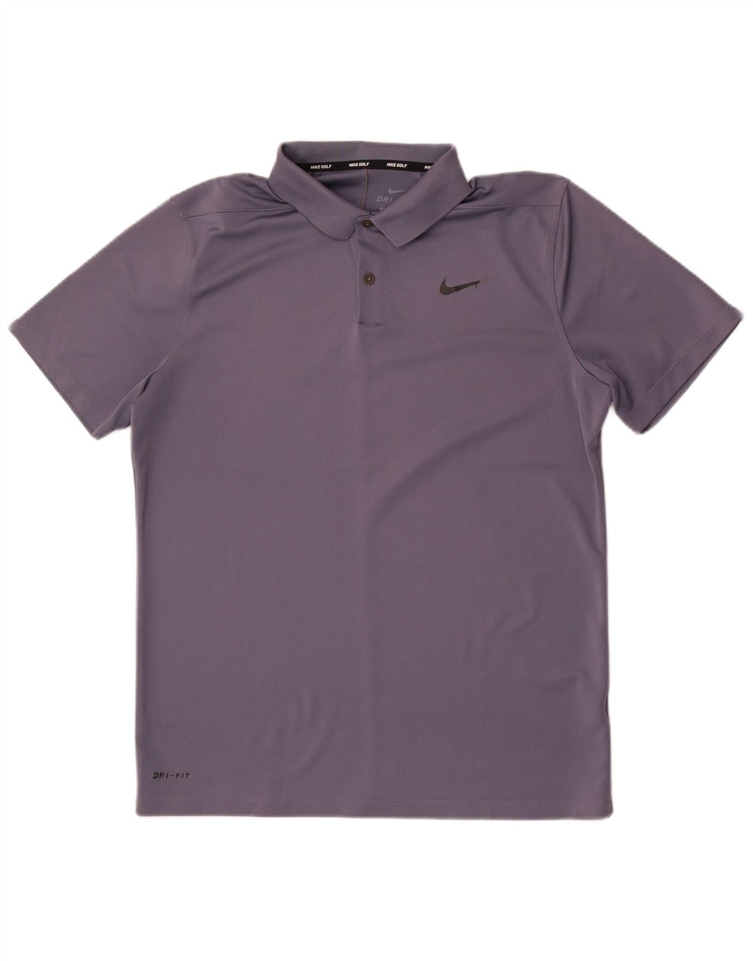 Nike Herren Dri Fit Poloshirt, Größe L, Grau