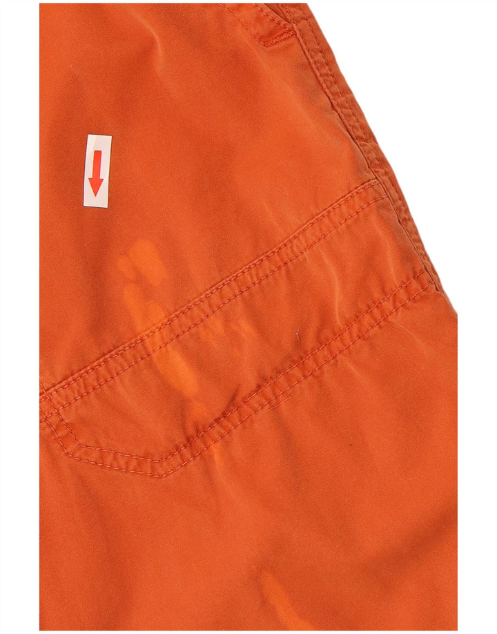 Gas Herren Chinoshorts W31 Mittelorange Baumwolle