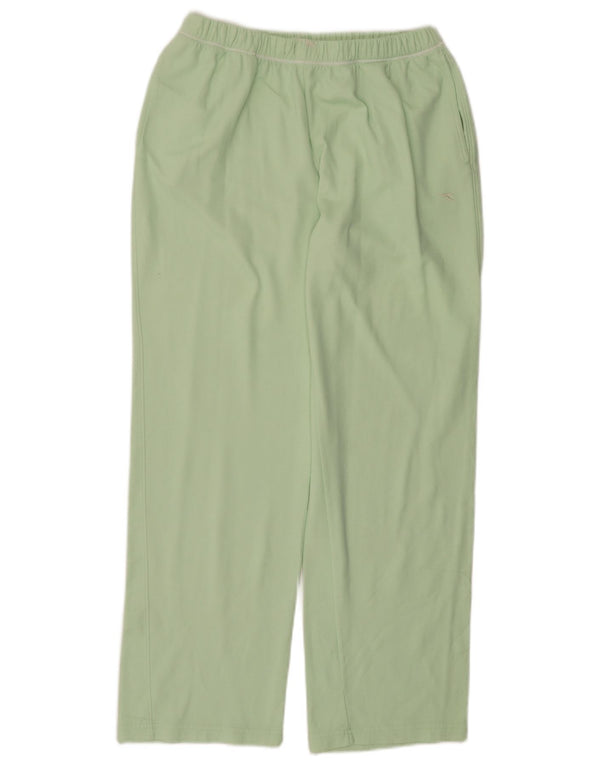 Diadora Damen-Trainingshose, UK 18, XL, grüne Baumwolle