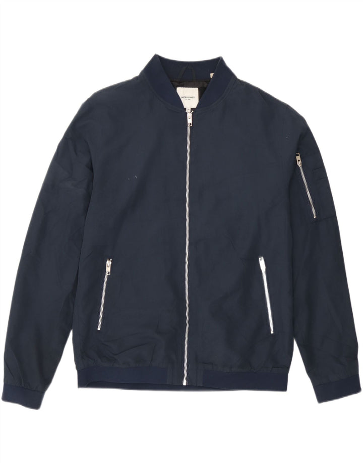 Jack & Jones Herren Bomberjacke UK 42 XL Marineblau