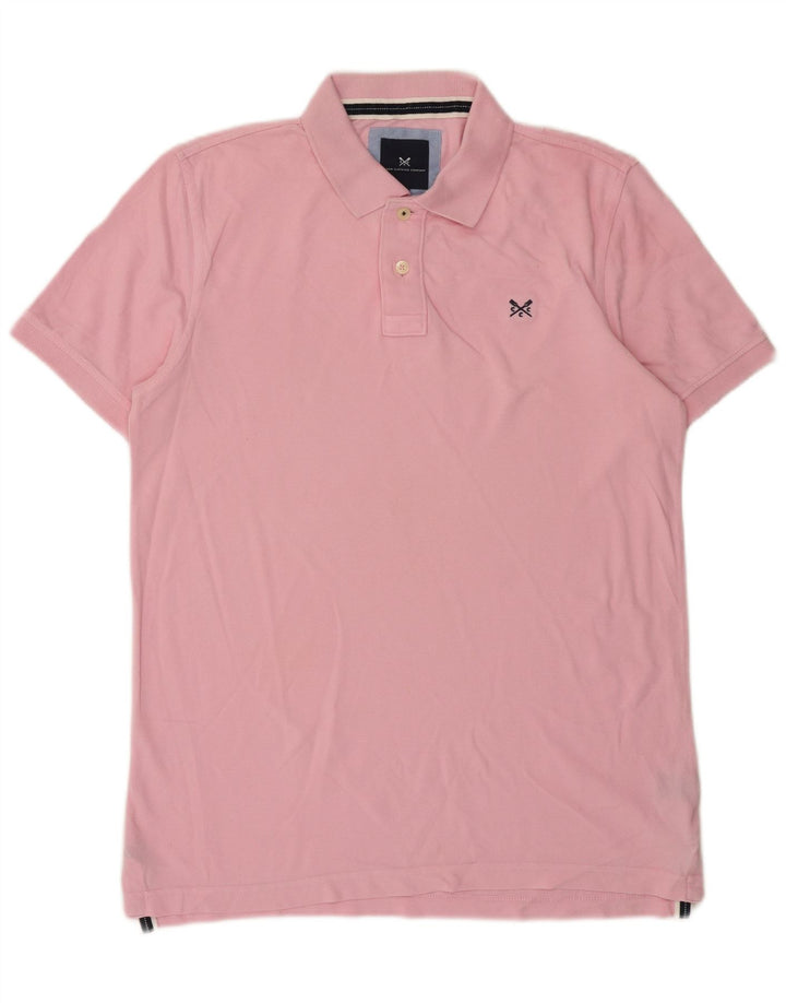 J. Crew Herren-Poloshirt aus mittelrosa Baumwolle