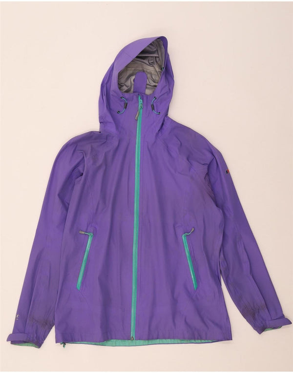 Berghaus Damen Gore-Tex Kapuzen-Regenjacke UK 16 Large Lila Polyamid