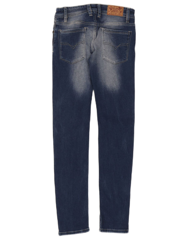 Diesel Mädchen Sleenker-j Slim Skinny Jeans 11-12 Jahre W26 L28 Blaue Baumwolle