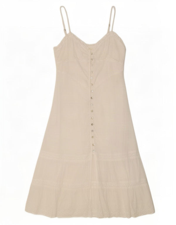 Urban Outfitters Damen-Sommerkleid, UK 4 XS, weiße Baumwolle