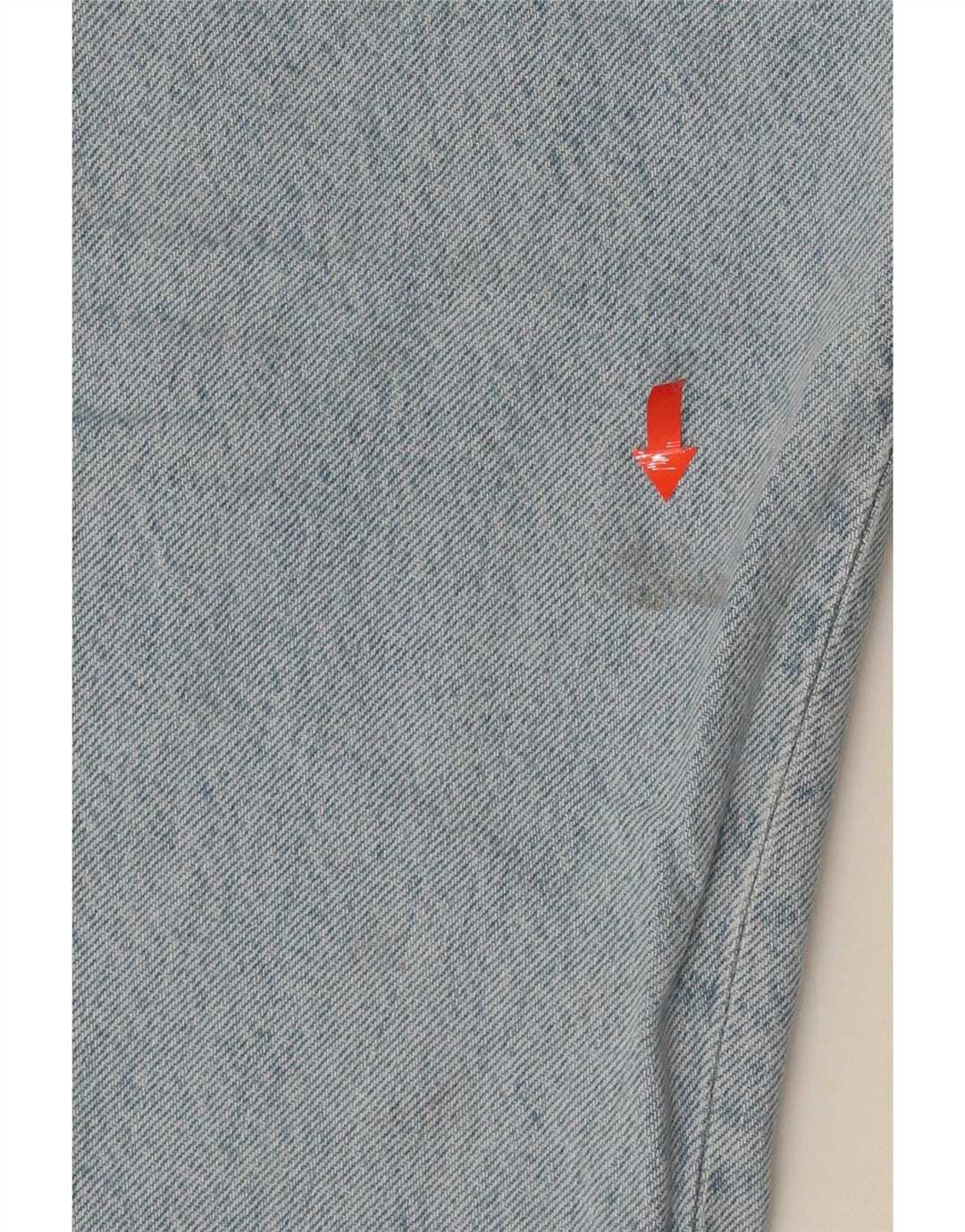 Lee Damen Straight Jeans US 8 Medium W25 L30 Blaue Baumwolle