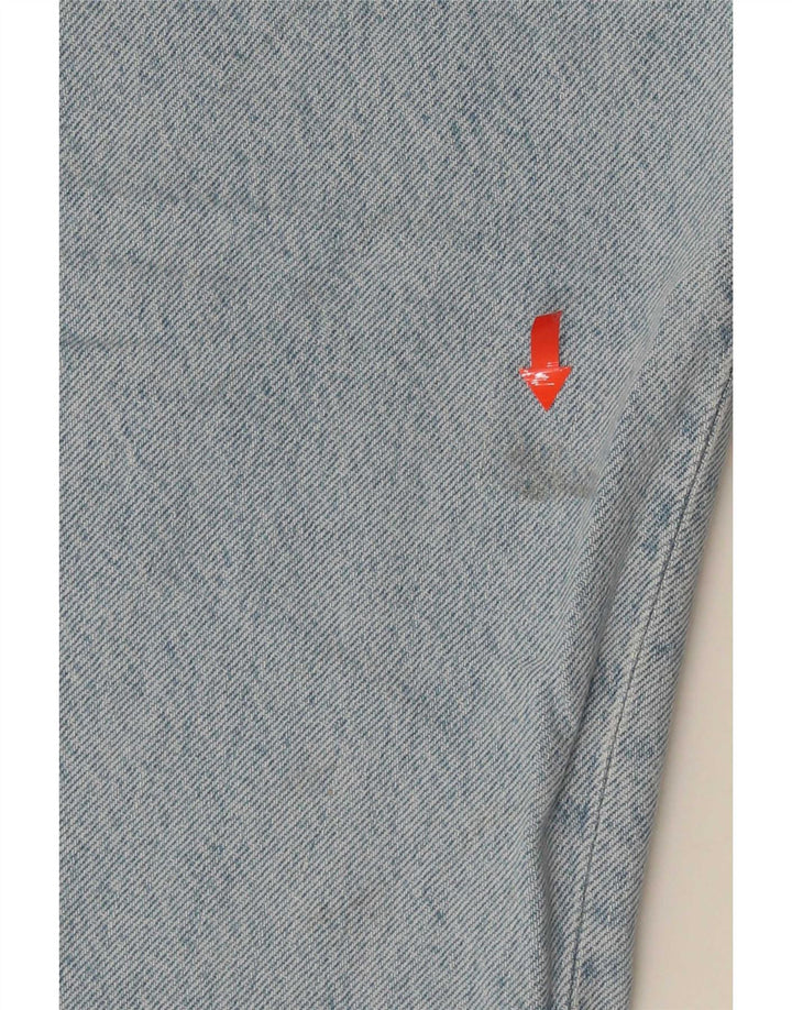 Lee Damen Straight Jeans US 8 Medium W25 L30 Blaue Baumwolle