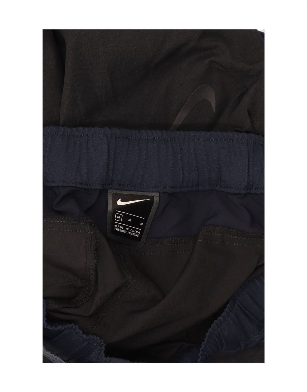 NIKE Herren Tapered Cargo-Hose, Größe M, W32, L27, Schwarz, Farbblock