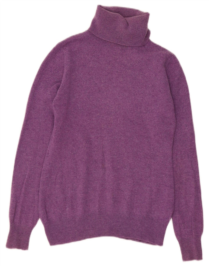 Joyful Rollkragenpullover für Damen, Gr. 14, Lila