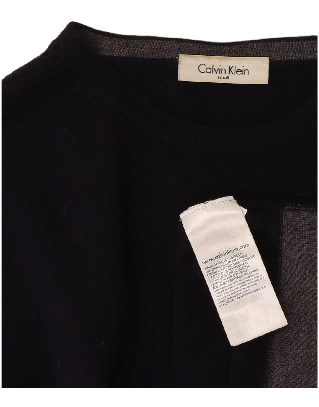 Calvin Klein Herren Kleine Marineblaue Wolle