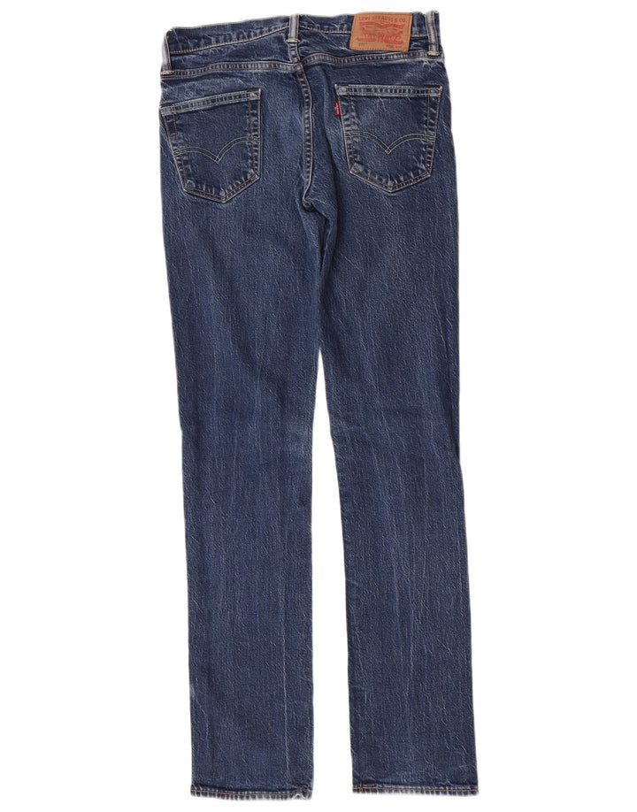 Levi's Herren 511 Slim Jeans W30 L34 Blaue Baumwolle