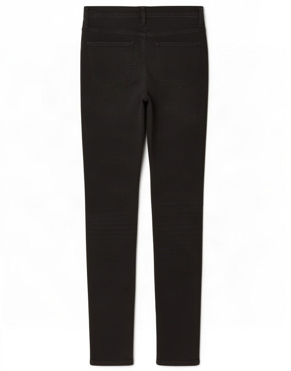 Marks & Spencer Womens Skinny Jeans UK 12 Medium W30 L31 Black Cotton