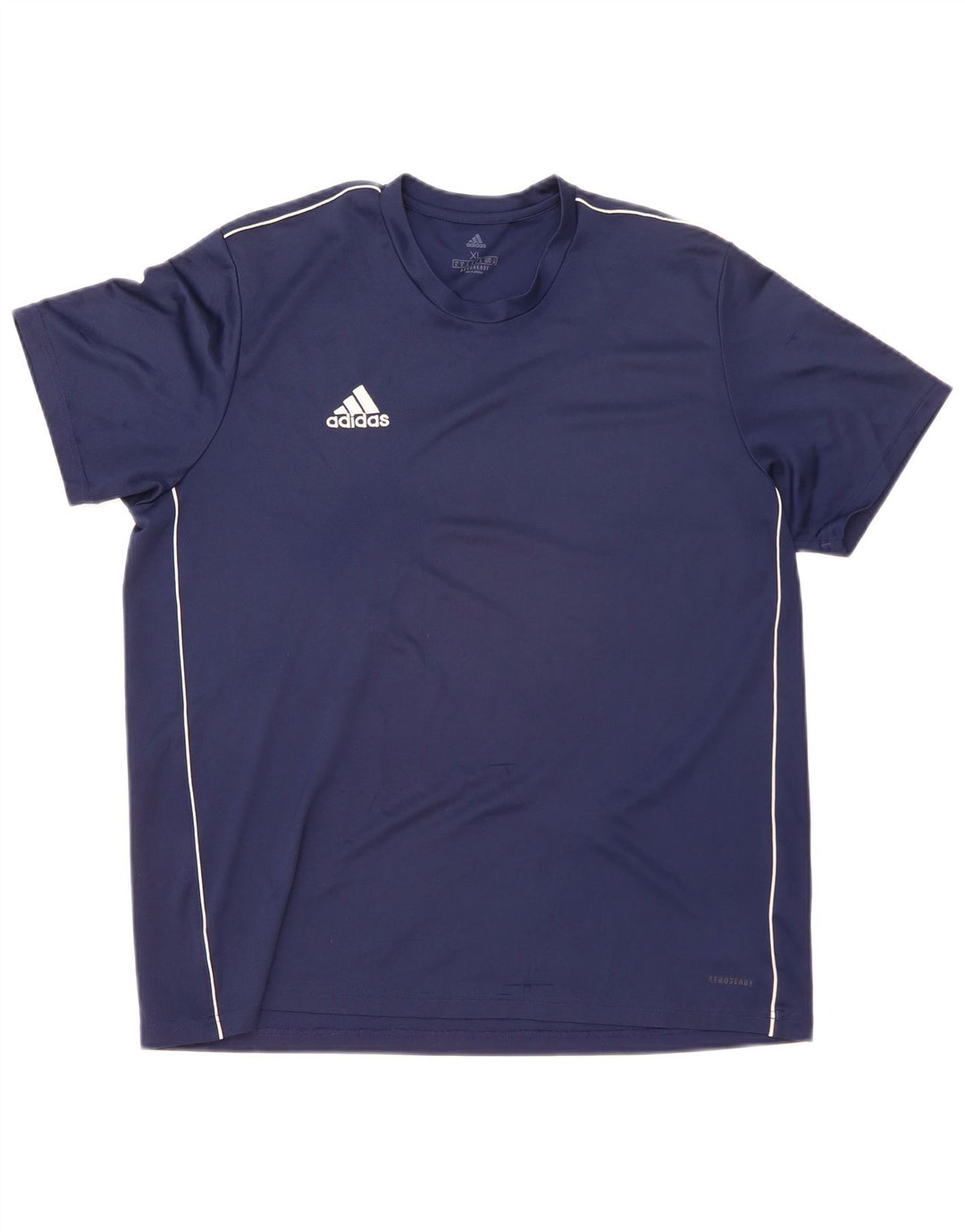 Adidas Herren Aeroready T-Shirt Top XL Marineblau Polyester