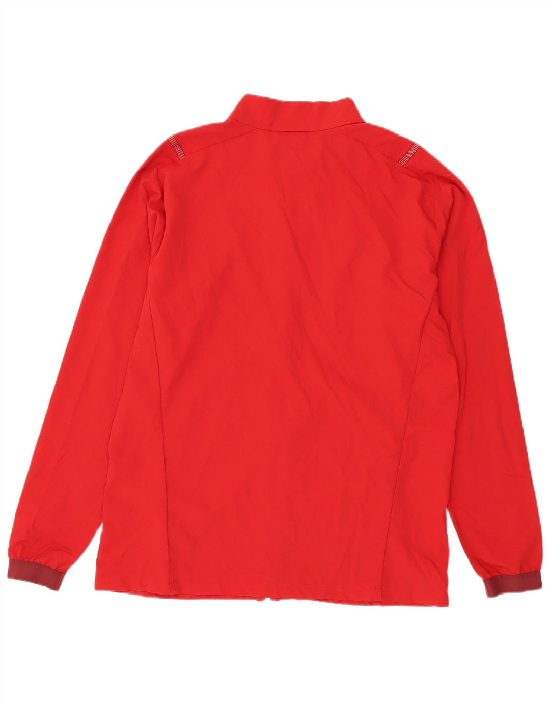 Puma Herren Grafik-Trainingsanzug-Top-Jacke, großes rotes Polyester