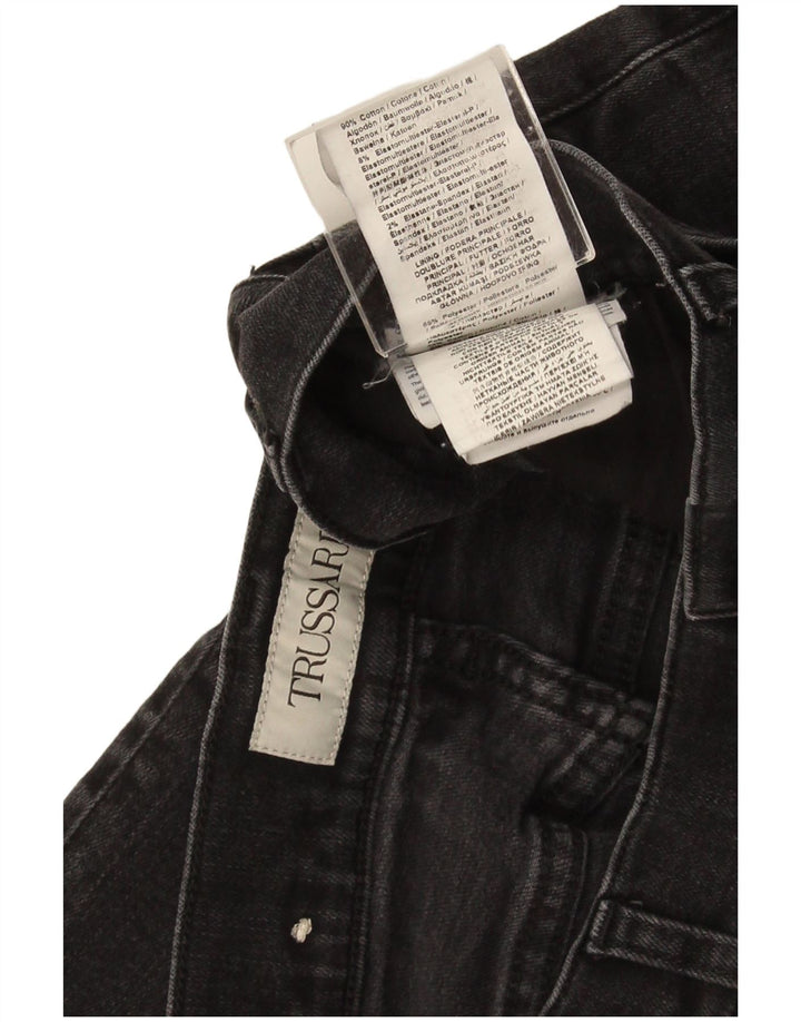 Trussardi Herren Slim Jeans W34 L28 Graue Baumwolle