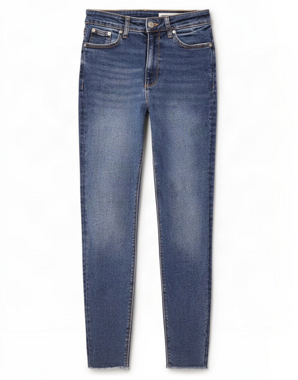 Zara Damen Skinny Jeans EU 38 Small W28 L28 Blau