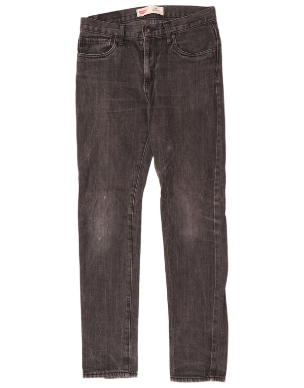 Levi's Jungen 510 Skinny Jeans 15–16 Jahre W29 L29 Graue Baumwolle