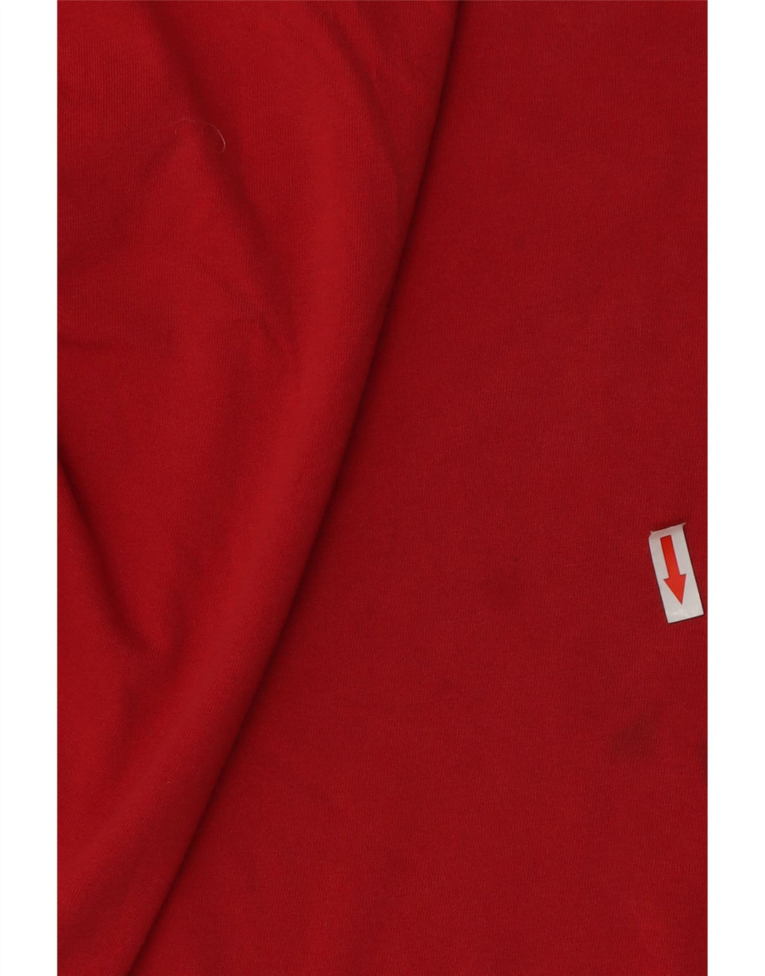 Reebok Herren T-Shirt Top Große rote Baumwolle