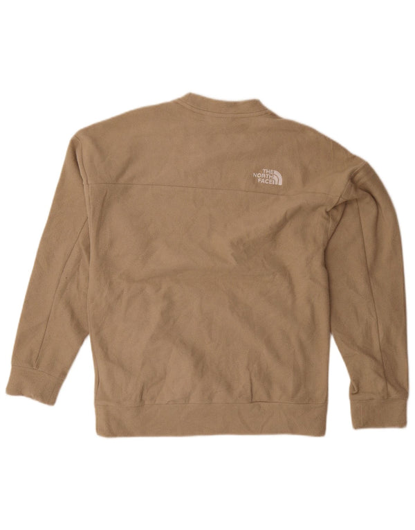 The North Face Damen-Oversize-Fleecepullover UK 6 XS Beige Polyester