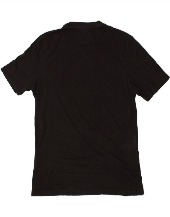LEE Mens Tall Graphic T-Shirt Top Small Black Cotton | Vintage Lee | Thrift | Second-Hand Lee | Used Clothing | Messina Hembry 