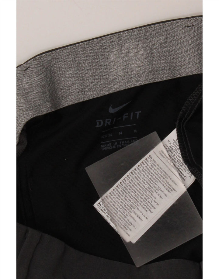 Nike Herren Straight Chino Hose W32 L34 Graues Polyester