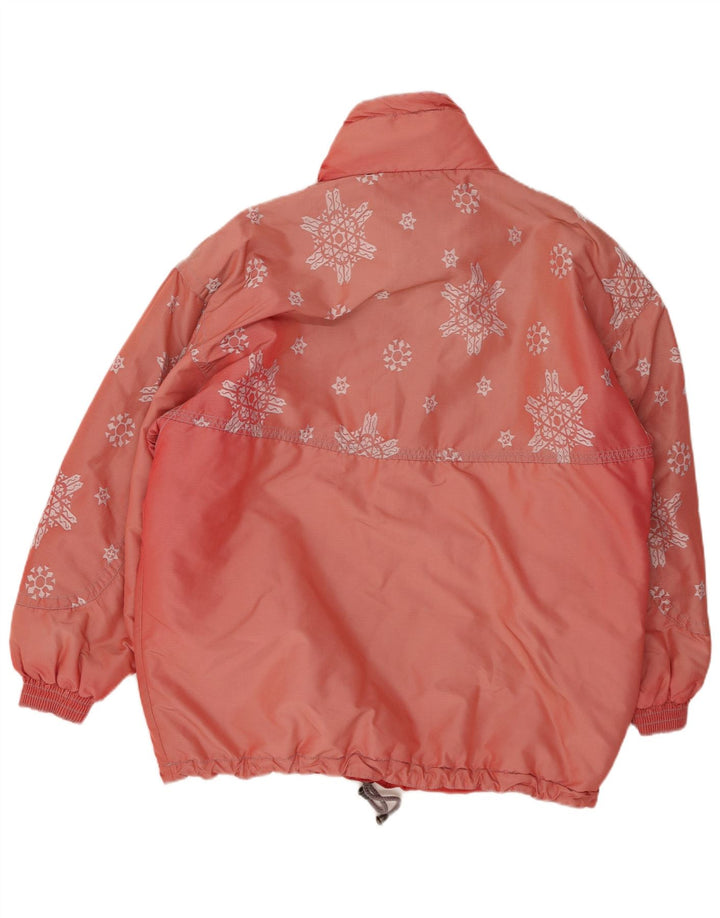 RODEO Herren Anorakjacke UK 42 XL Rosa geometrisches Polyester