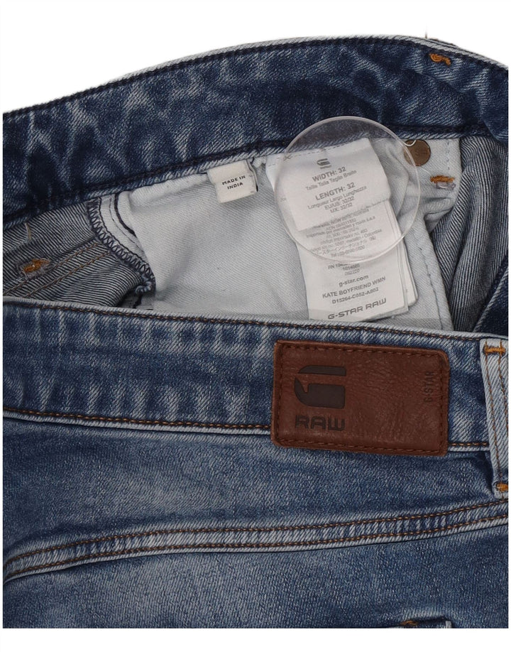 G-Star Herren Kate Slim Jeans W32 L28 Blaue Baumwolle