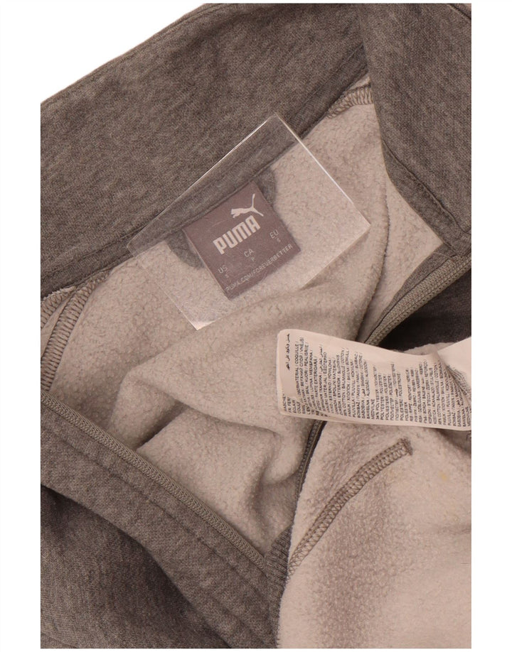 Puma Herren-Trainingsanzug-Oberteil, Jacke, Größe S, Grau, Colourblock-Baumwolle