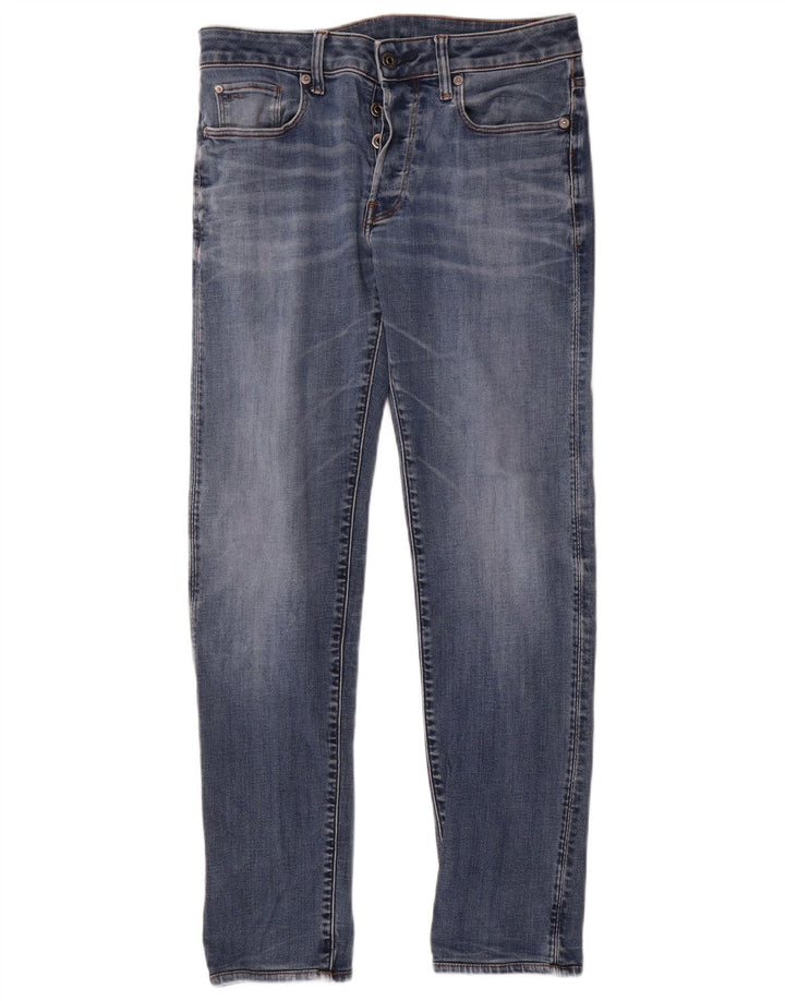 G-Star Damen Slim Jeans W29 L30 Blaue Baumwolle