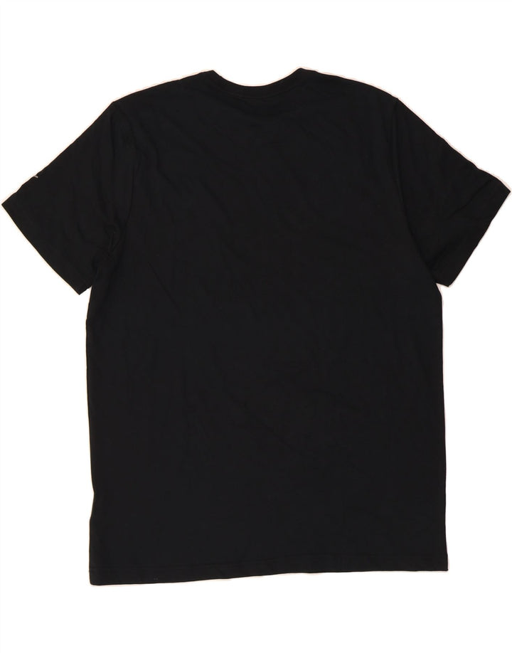 PUMA Mens Graphic T-Shirt Top XL Black Cotton Vintage Puma and Second-Hand Puma from Messina Hembry 