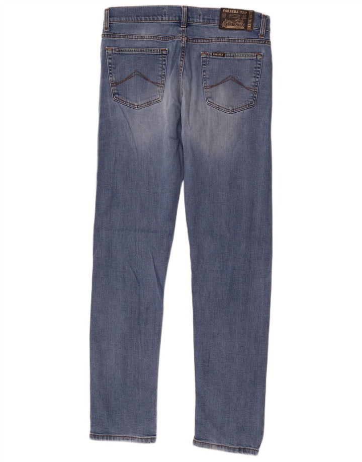 Carrera Herren 710 Regular Slim Jeans IT 50 Large W34 L34 Blaue Baumwolle