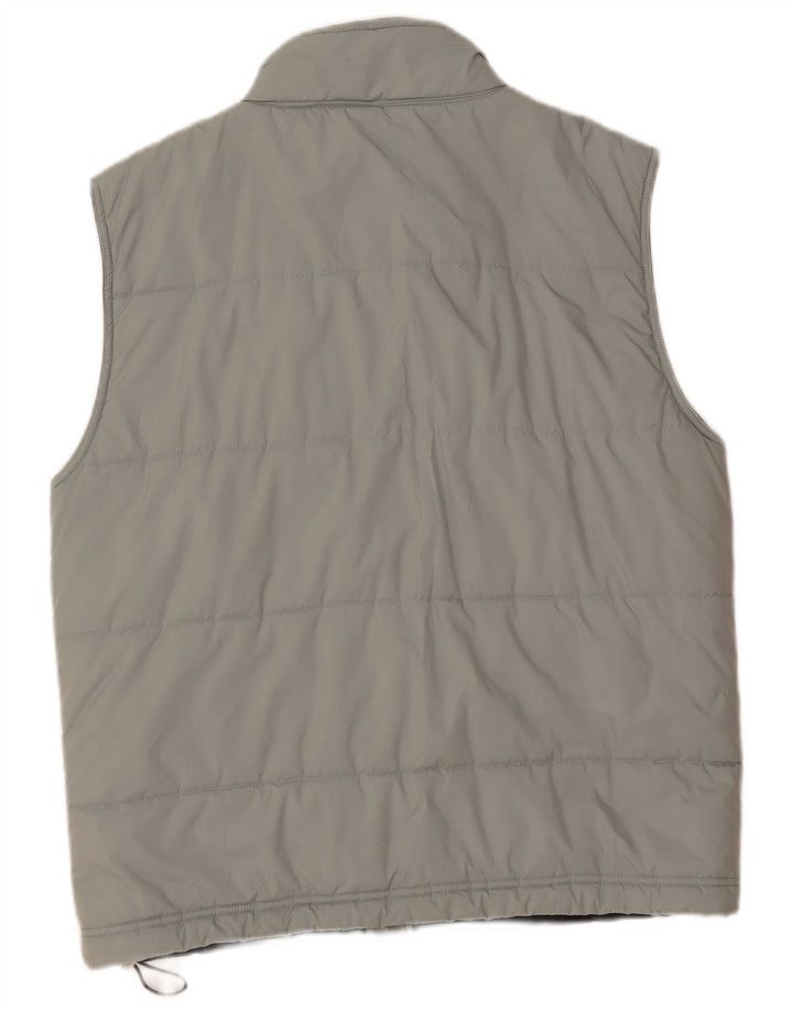 Reebok Herren Wattierte Weste UK 36 Small Grau Polyester