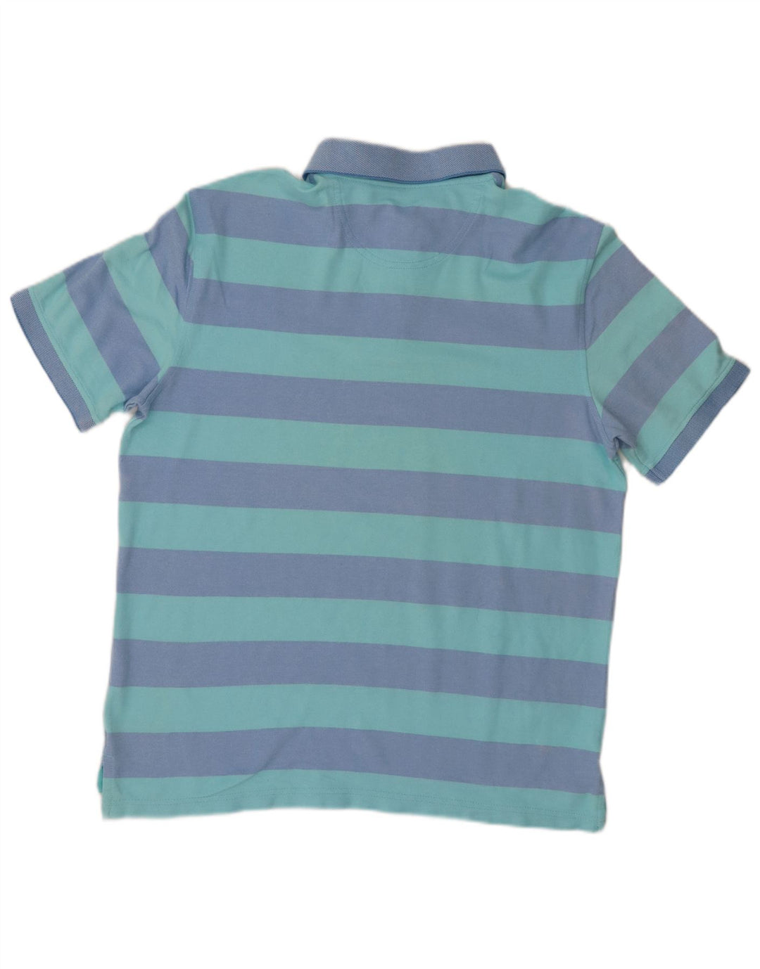 Izod Herren-Poloshirt, groß, blau gestreift, Baumwolle