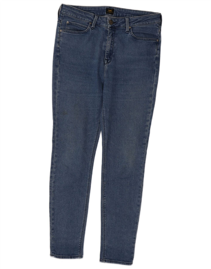 Lee Damen Skinny Jeans W30 L28 Blau