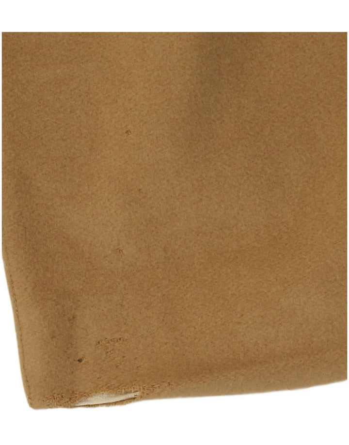 MANI Damen Mantel IT 46 Large Beige Wolle