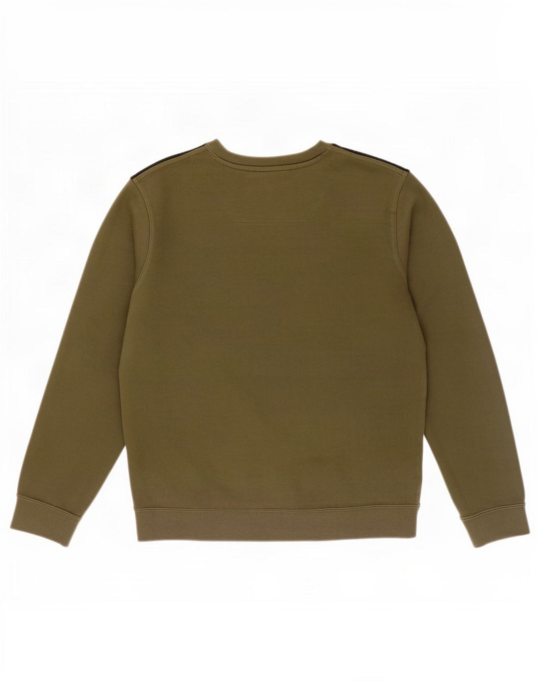 Nike Herren-Sweatshirt-Pullover, groß, Khaki, Colourblock-Baumwolle