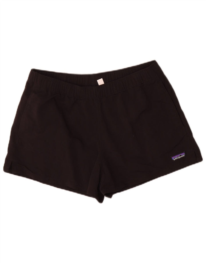 Patagonia Damen Sportshorts UK 14 Medium Schwarz