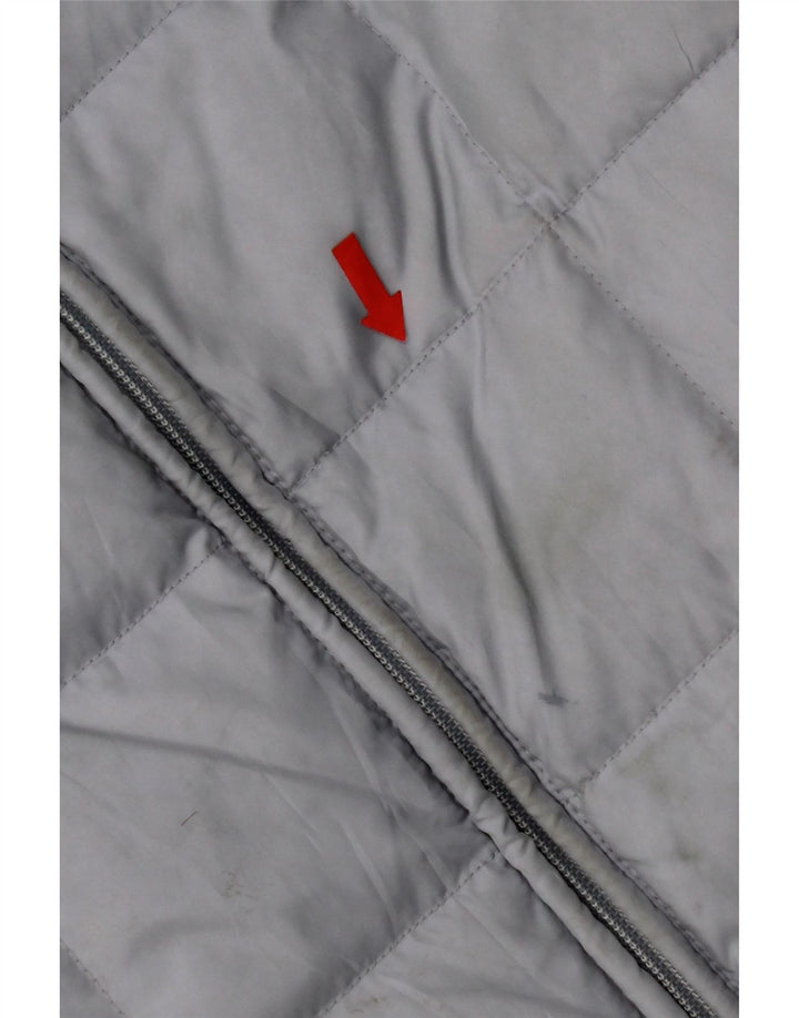Paul & Shark Wattierte Damenjacke mit Kapuze, UK 14, Mittelblau