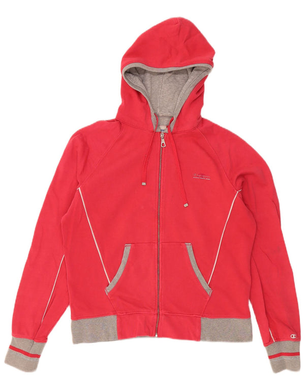 Champion Damen Heritage Classics Zip Hoodie Pullover UK 18 XL Rot