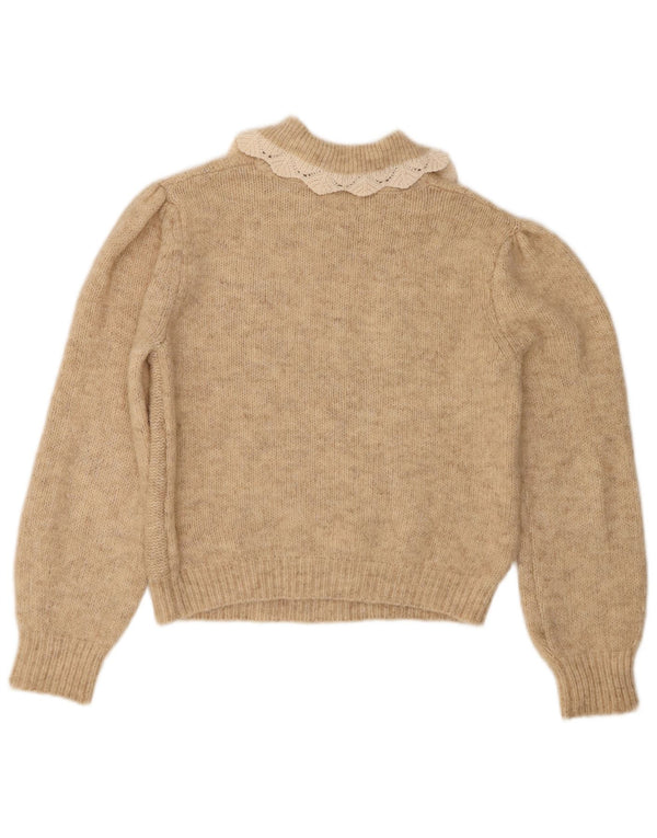Zara Rollkragenpullover für Mädchen, 13–14 Jahre, Beige